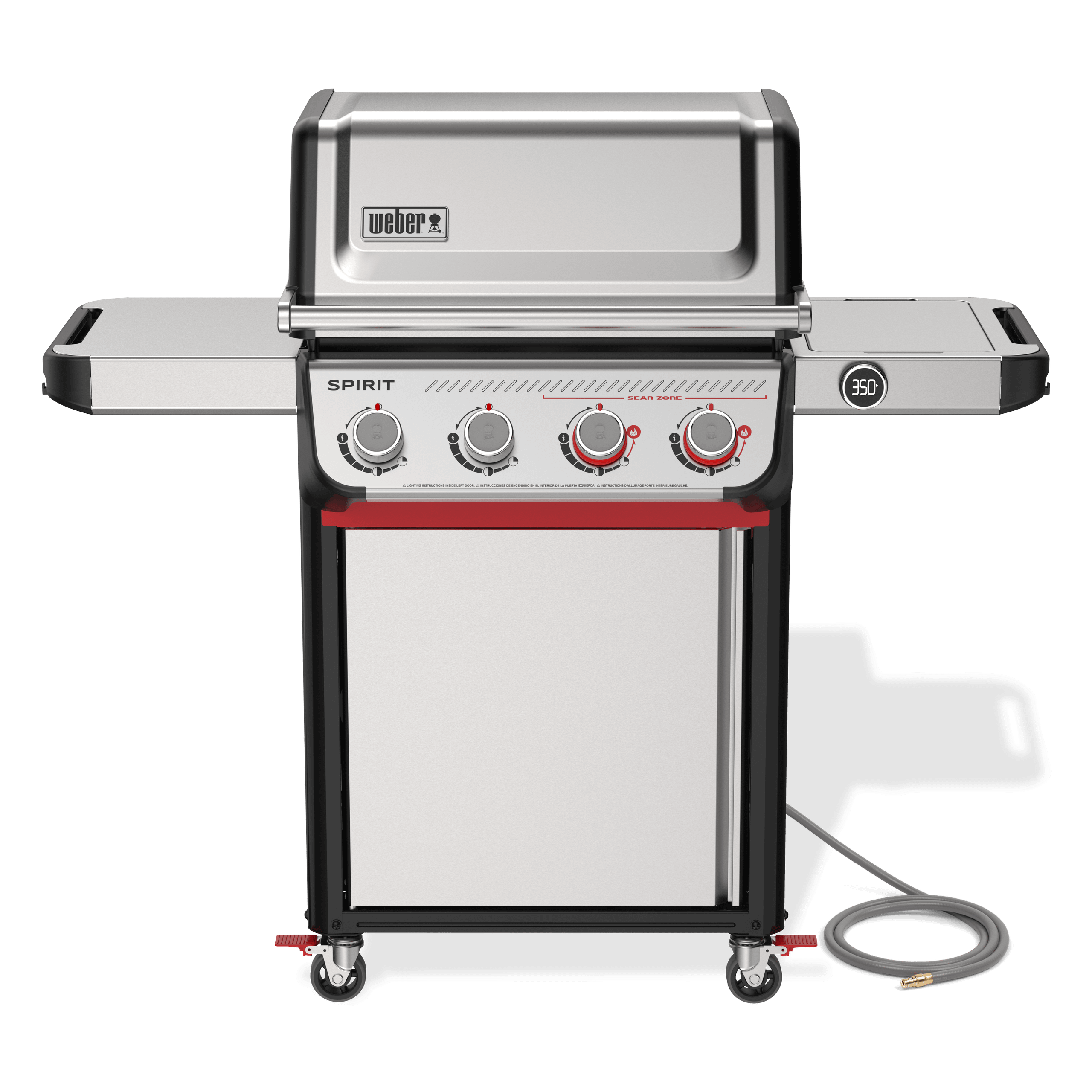 Weber 1501057 Spirit SP-425 Gas Grill (Natural Gas) - Stainless Steel