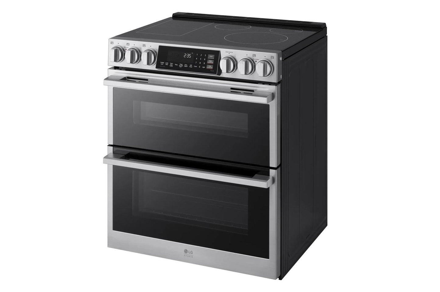 LTIS7338XE LG STUDIO 7.3 cu. ft. Double Oven Induction Slide-in Range with Probake® Convection and Air Fry