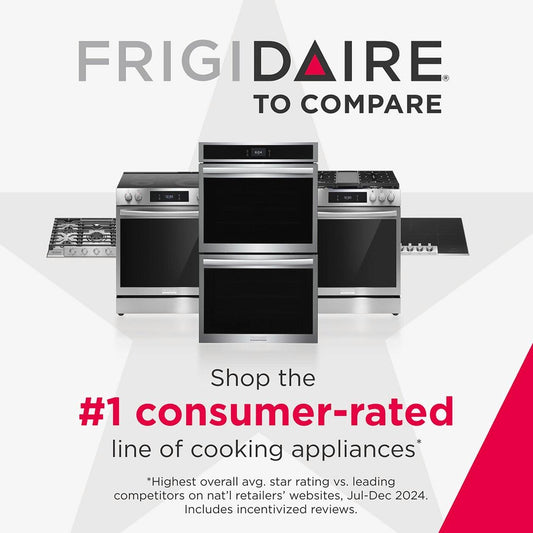 Frigidaire GCFI3070BF 30" Front Control Induction Range with Stone-Baked Pizza