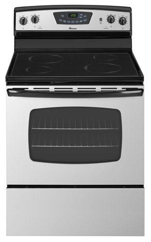 Amana Electric Free Standing Range(Silver Metallic)