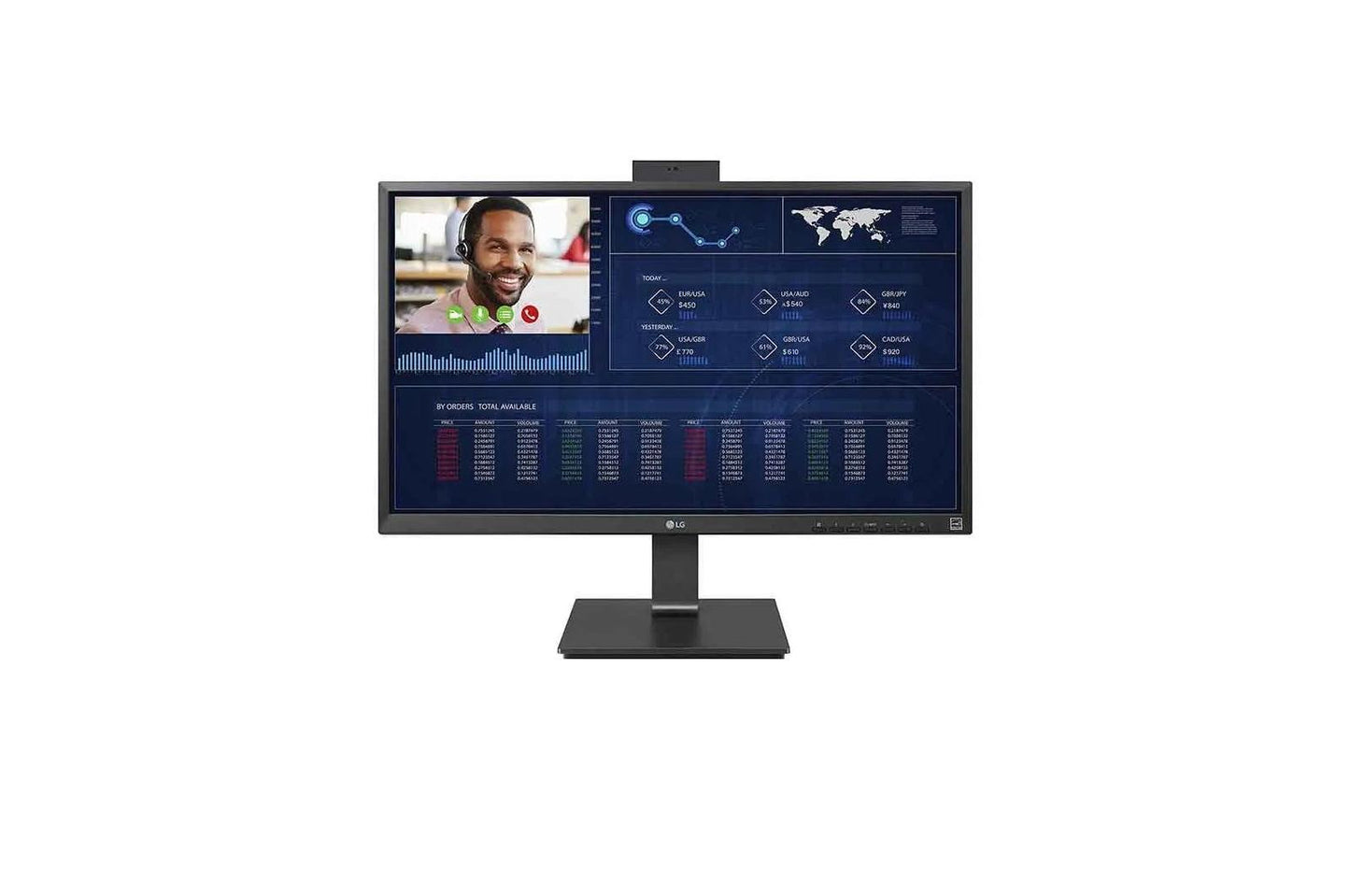 Lg 27CQ651I6P 27-inch FHD All-in-One Thin Client with Pop-up Webcam, Intel® Pentium N6005 Quad-core Processor