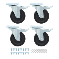 PRCASTC001 Presrv Casters, Set of 4