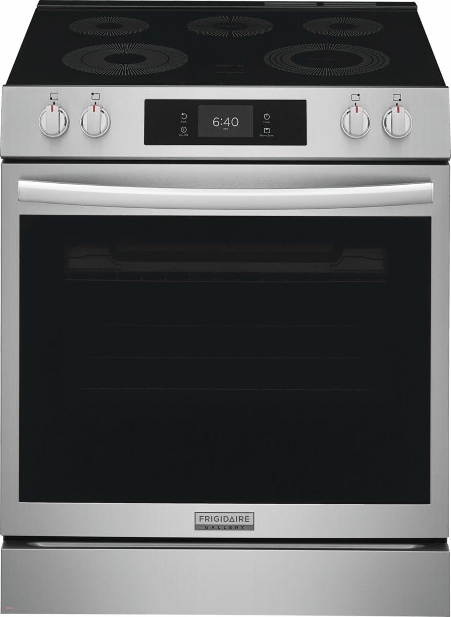 Frigidaire GCFE3070BF 30" Electric Range with Stone-Baked Pizza