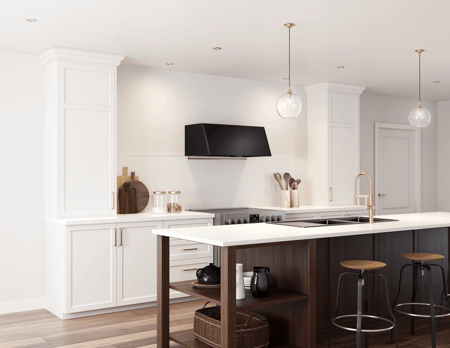 Zephyr DMEM90AMBX Mesa 90cm, Matte Black, BODY ONLY