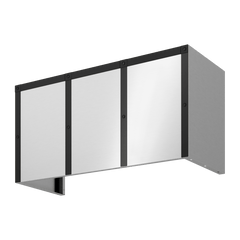 Zephyr BKDC14818AMB Duct Cover Banding Kit, 48in x 18in, Matte Black