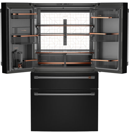 Cafe CGE29DP3TD1 CAF(EBACK)™ ENERGY STAR® 28.7 Cu. Ft. Smart 4-Door French-Door Refrigerator With Dual-Dispense AutoFill Pitcher