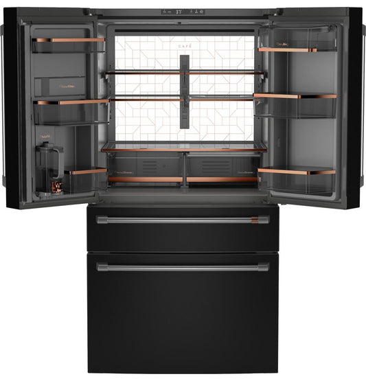 Cafe CGE29DP3TD1 CAF(EBACK)™ ENERGY STAR® 28.7 Cu. Ft. Smart 4-Door French-Door Refrigerator With Dual-Dispense AutoFill Pitcher