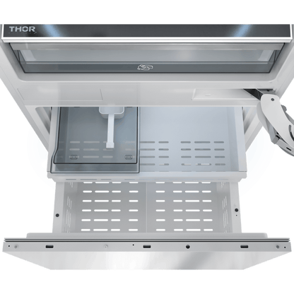 XRF3016BBP Thor Kitchen 30-inch Built-in Panel-ready Bottom Mount Refrigerator - Xrf3016bbp