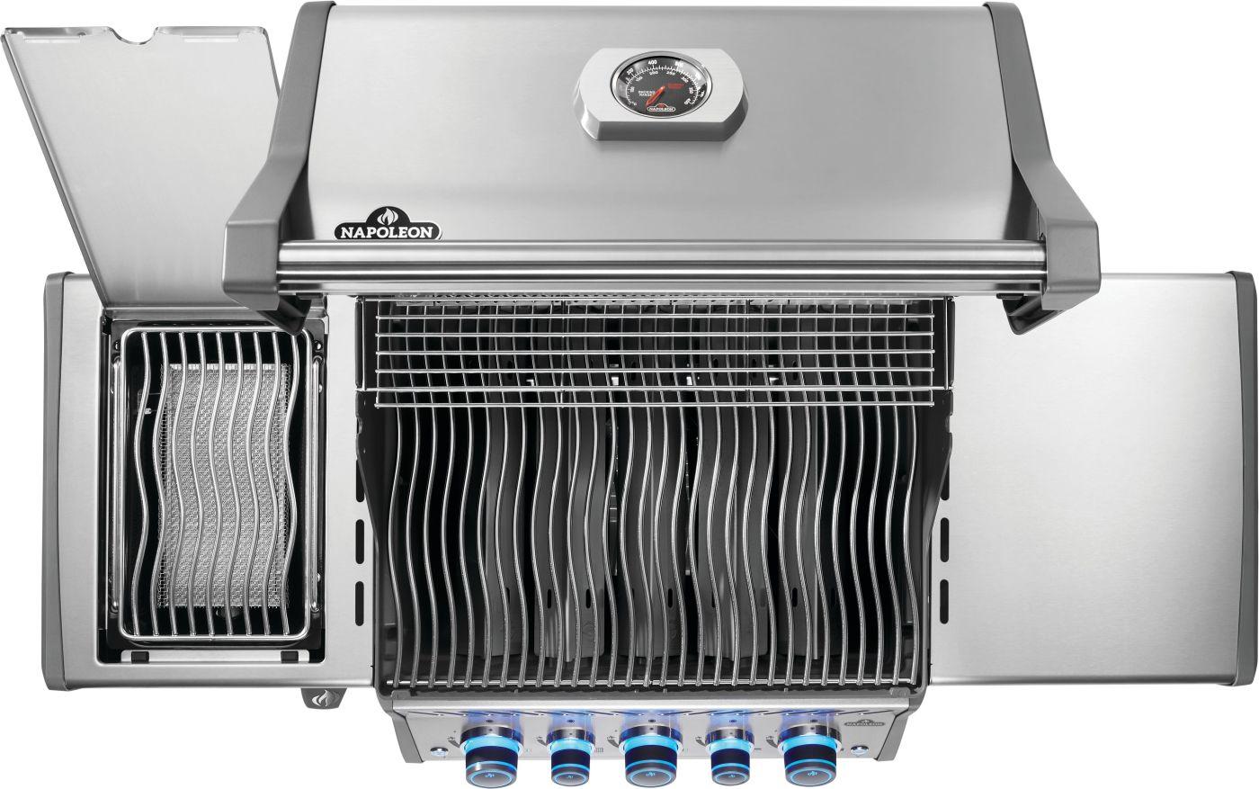 Napoleon Bbq RPS425RSIBNSS2 Rogue PRO-S 425 RSIB with Infrared Side and Rear Burner , Natural Gas, Stainless Steel