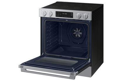 Samsung NSE70H63SR Bespoke Smart Slide-in Electric Range Pro Style Design  Air Fry Max  Precision Knobs