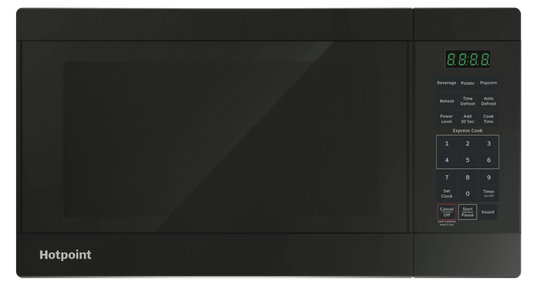 RES1072DTBB Hotpoint® 0.7 Cu. Ft. Capacity Countertop Microwave Oven