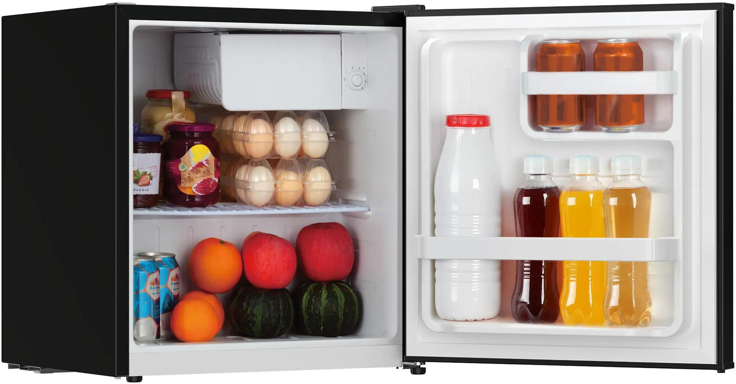 Frigidaire EFR197BLACK 1.6 Cu. Ft. Retro Compact Refrigerator with Built-In Side Bottle Opener - Black