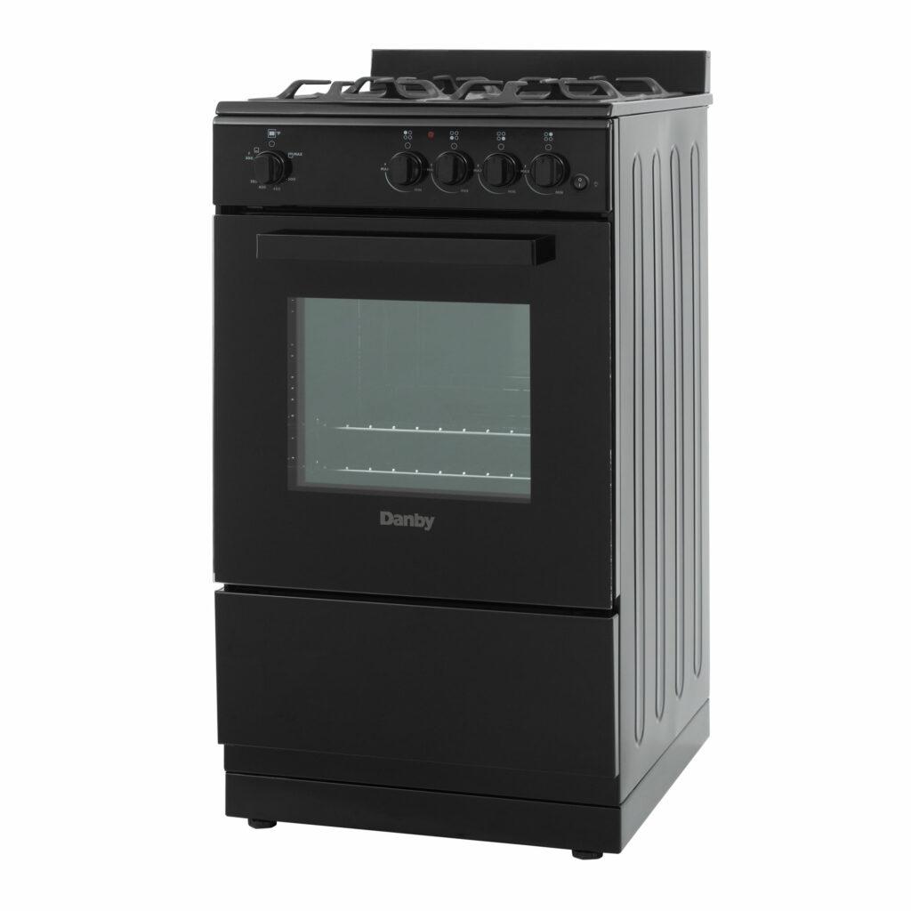 DR20V1BGLP Danby 20" Wide Gas Range in Black ()
