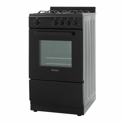 DR20V1BGLP Danby 20" Wide Gas Range in Black ()