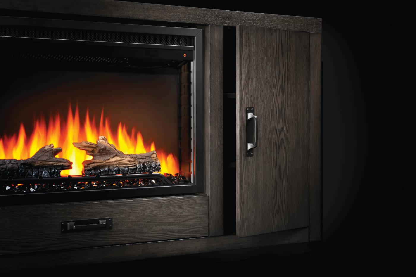 Napoleon Bbq NEFP303020RK The Franklin Electric Fireplace Media Console