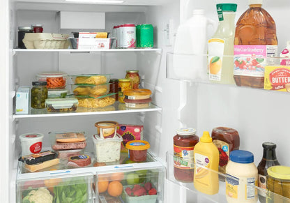 Frigidaire FRTE2223AW 22 Cu Ft Garage Ready Top Freezer Refrigerator