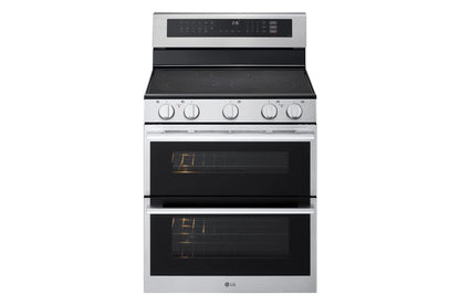 Lg LDEL7324YE 7.3 cu. ft. Smart Electric Double Oven Freestanding Range with ProBake Convection®, Air Fry & Air Sous Vide