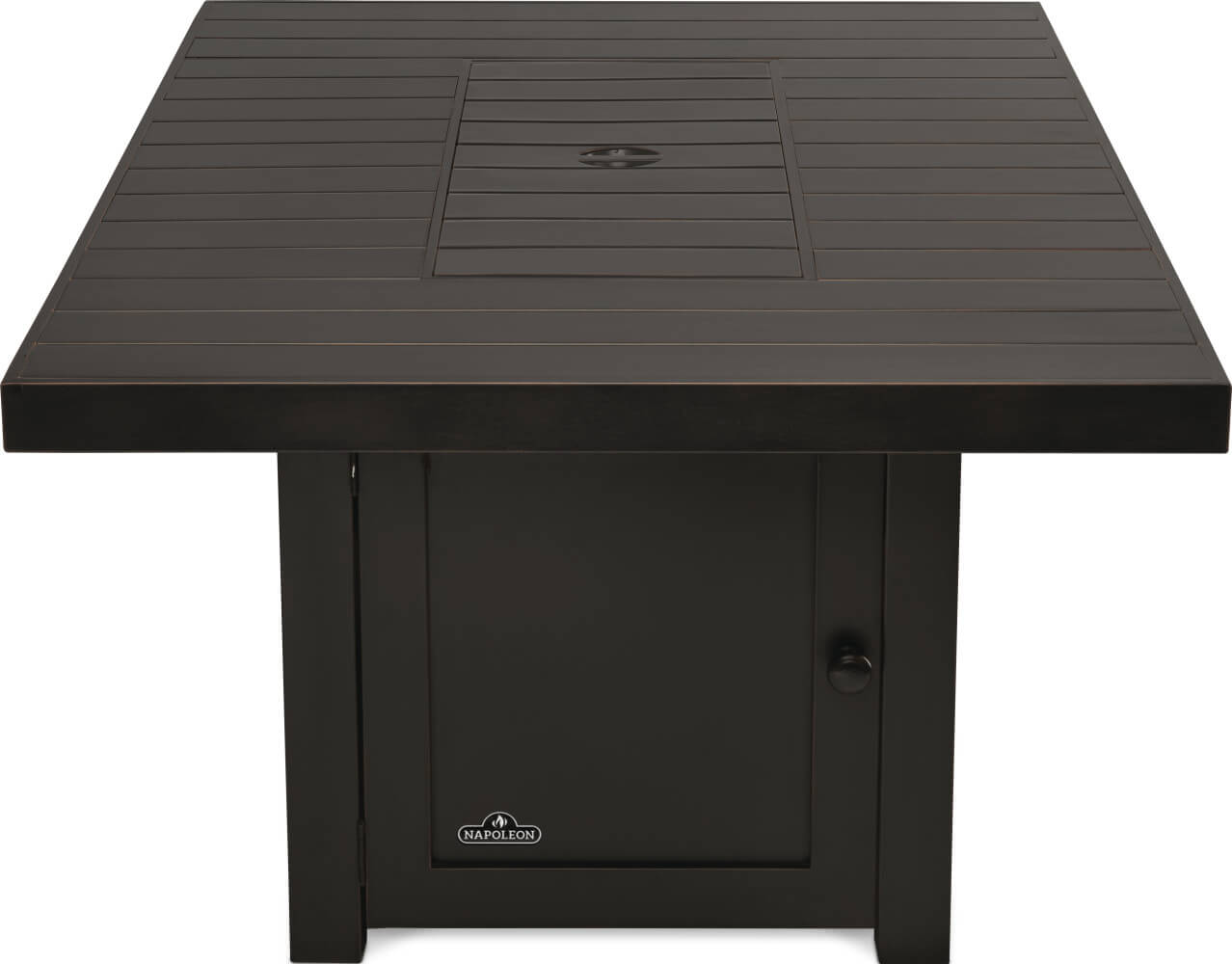 Napoleon Bbq STTR1BZ St. Tropez Rectangle Patioflame Table Fire Table , Propane, Bronze