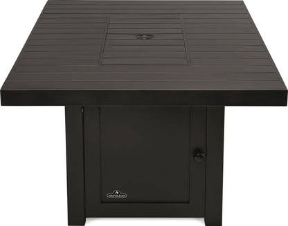 Napoleon Bbq STTR1BZ St. Tropez Rectangle Patioflame Table Fire Table , Propane, Bronze