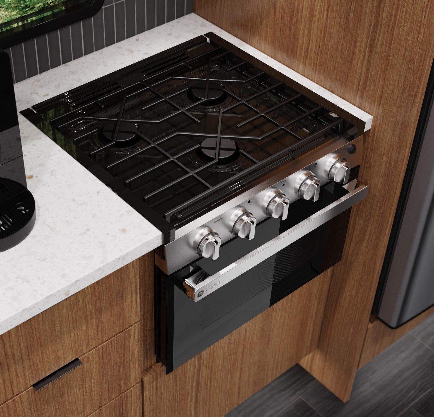 PLD617RTSS GE Profile™ 17" Drop-In RV Gas Range