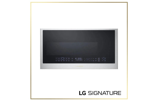 MHEU1738X LG SIGNATURE 1.7 cu. ft. Over-the-Range Convection Microwave Oven with Air Fry and Air Sous Vide