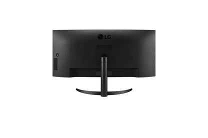 Lg 34BQ60QCB 34" IPS QHD Curved UltraWide™ Monitor with HDR10, sRGB 99%, Flicker Safe, Reader Mode, Black Stabilizer & Dynamic Action Sync