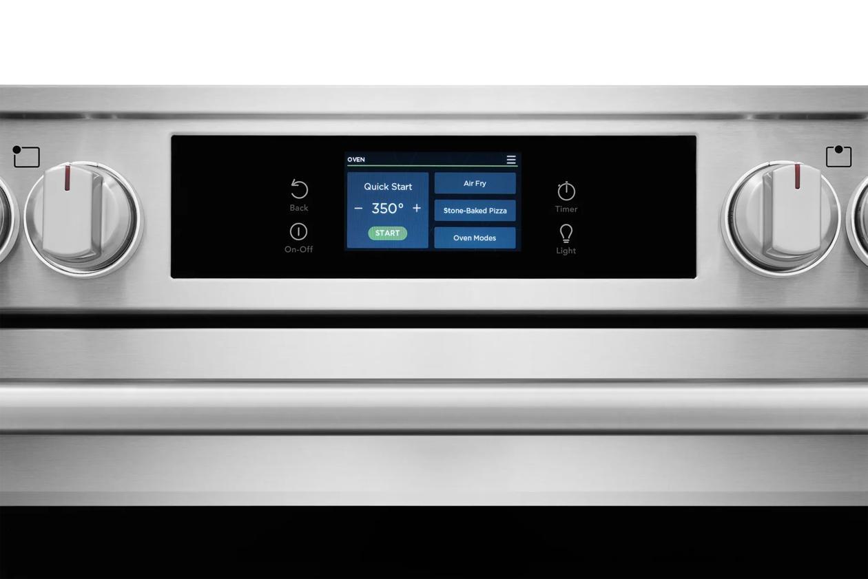 Frigidaire PCFE3085BF 30" Electric Range with Stone-Baked Pizza