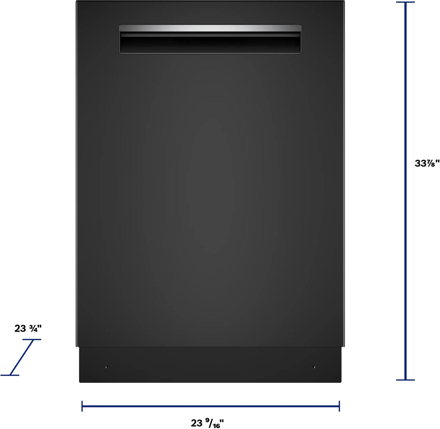 Bosch SHP65DM6N 500 Series, built-under dishwasher, 24'', Black
