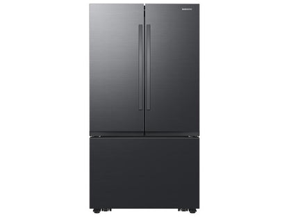 Samsung RF32CG5100MT 32 cu. ft. Mega Capacity 3-Door French Door Refrigerator with Dual Auto Ice Maker in Matte Black Steel