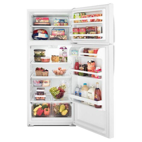 17.6 cu. ft. Top-Freezer Refrigerator with Spillsaver™ Shelves - white