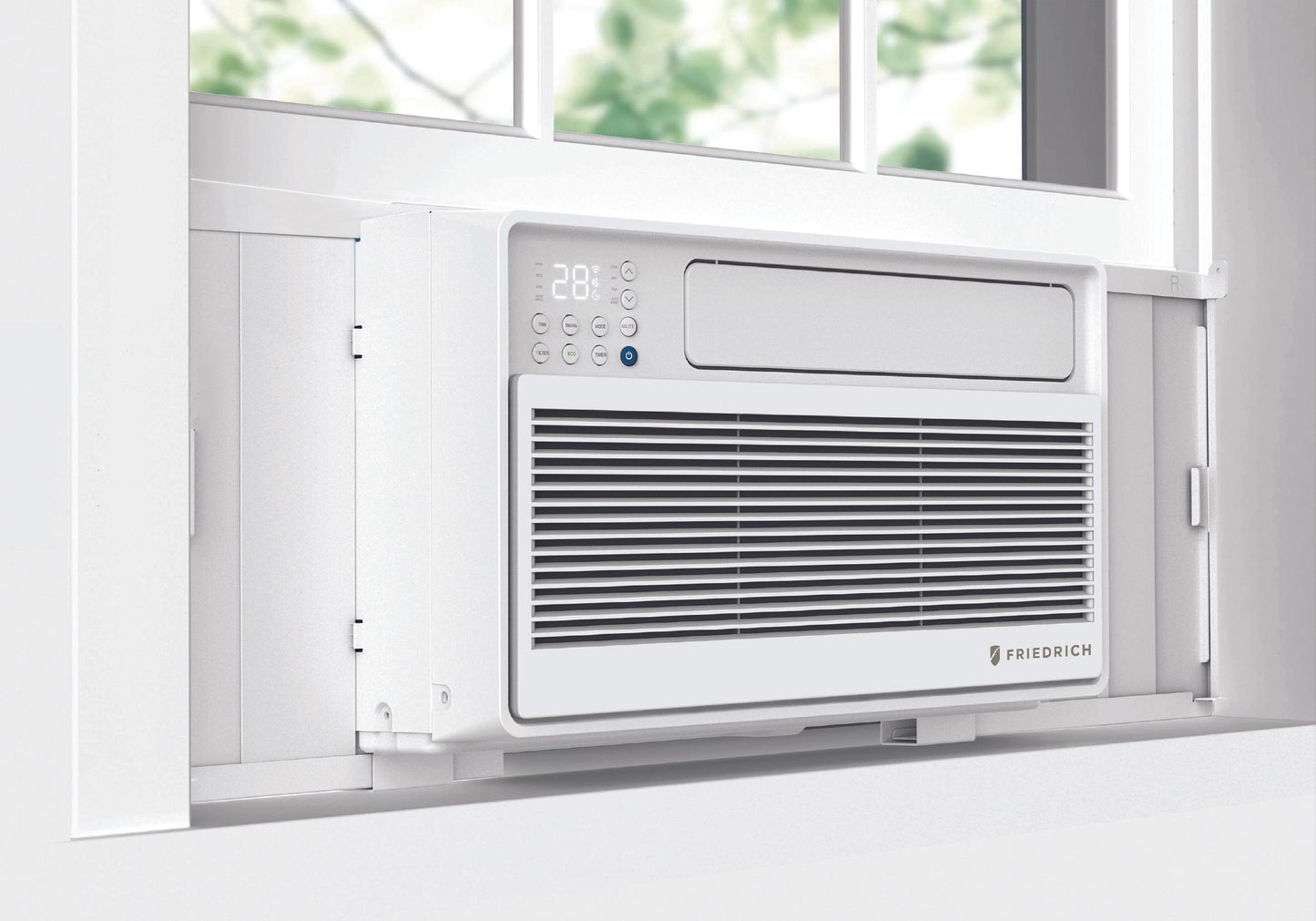 CCV12A10A Friedrich Chill Premier Inverter 12,000 BTU 115V Smart Window Air Conditioner - Cool Only