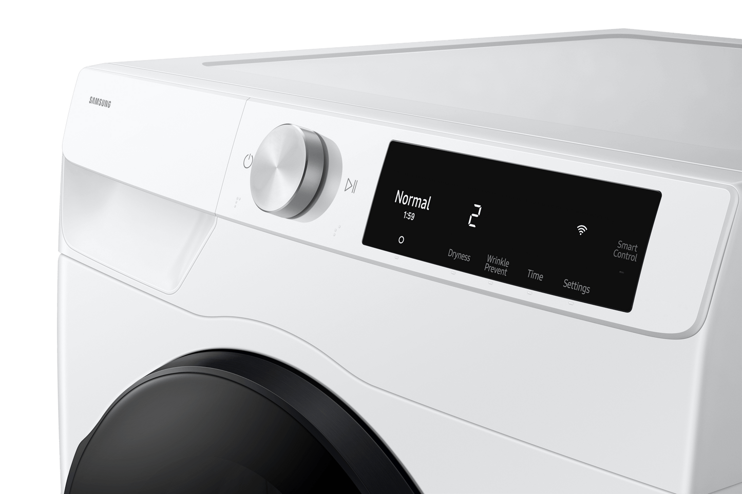 Samsung DV25FG62B0BEA2 Compact Ventless Heat Pump Dryer 4.0 cu. ft. Wi-Fi Connectivity Energy Efficient