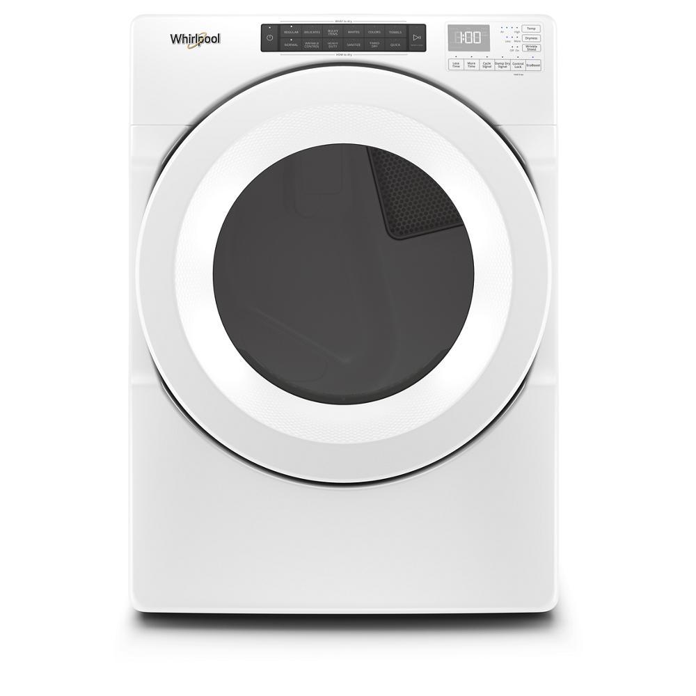 Whirlpool WGD5620HW 7.4 cu. ft. Front Load Gas Dryer with Intuitive Touch Controls