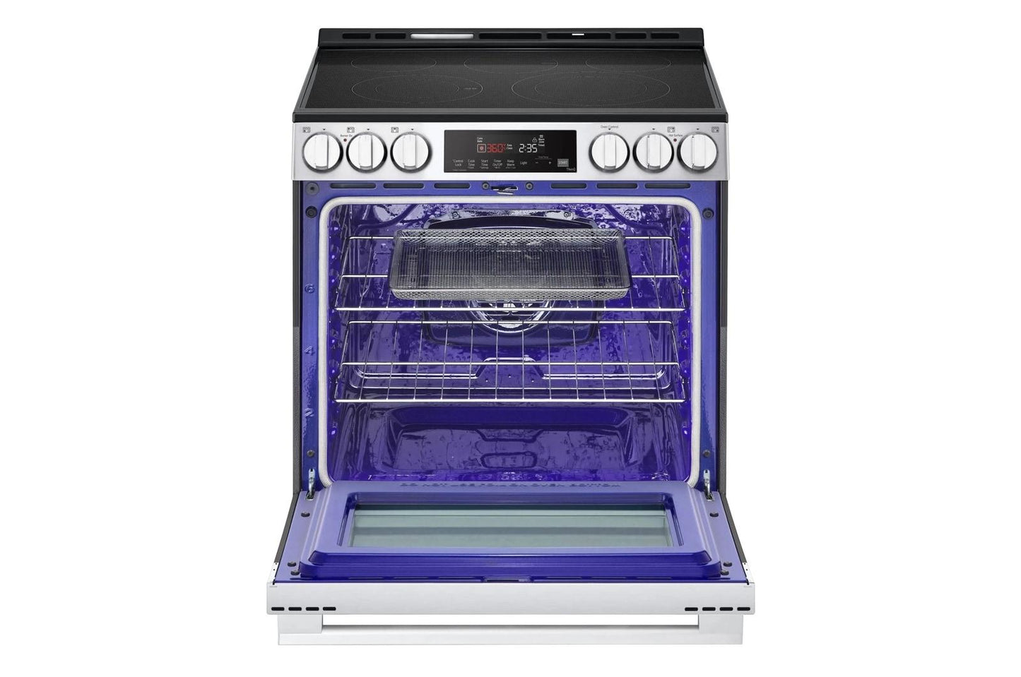 Lg LSEL6333XE 6.3 cu ft. Smart Electric Slide-in Range with Air Fry & EasyClean®