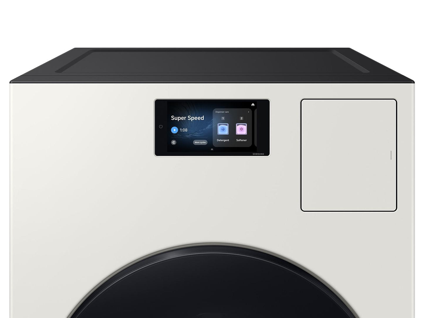 Samsung WD90F53AVYUS Bespoke AI All-in-One Vented Combo AI Home 7" LCD Display  AI OptiWash™ & Dry  5.3 cu.ft.
