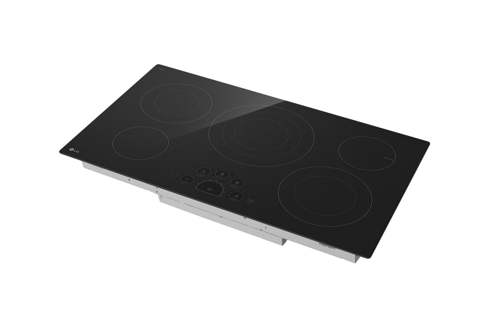 Lg LCE3610SBE 36" Electric Cooktop with UltraHeat™ 3.0kW Element