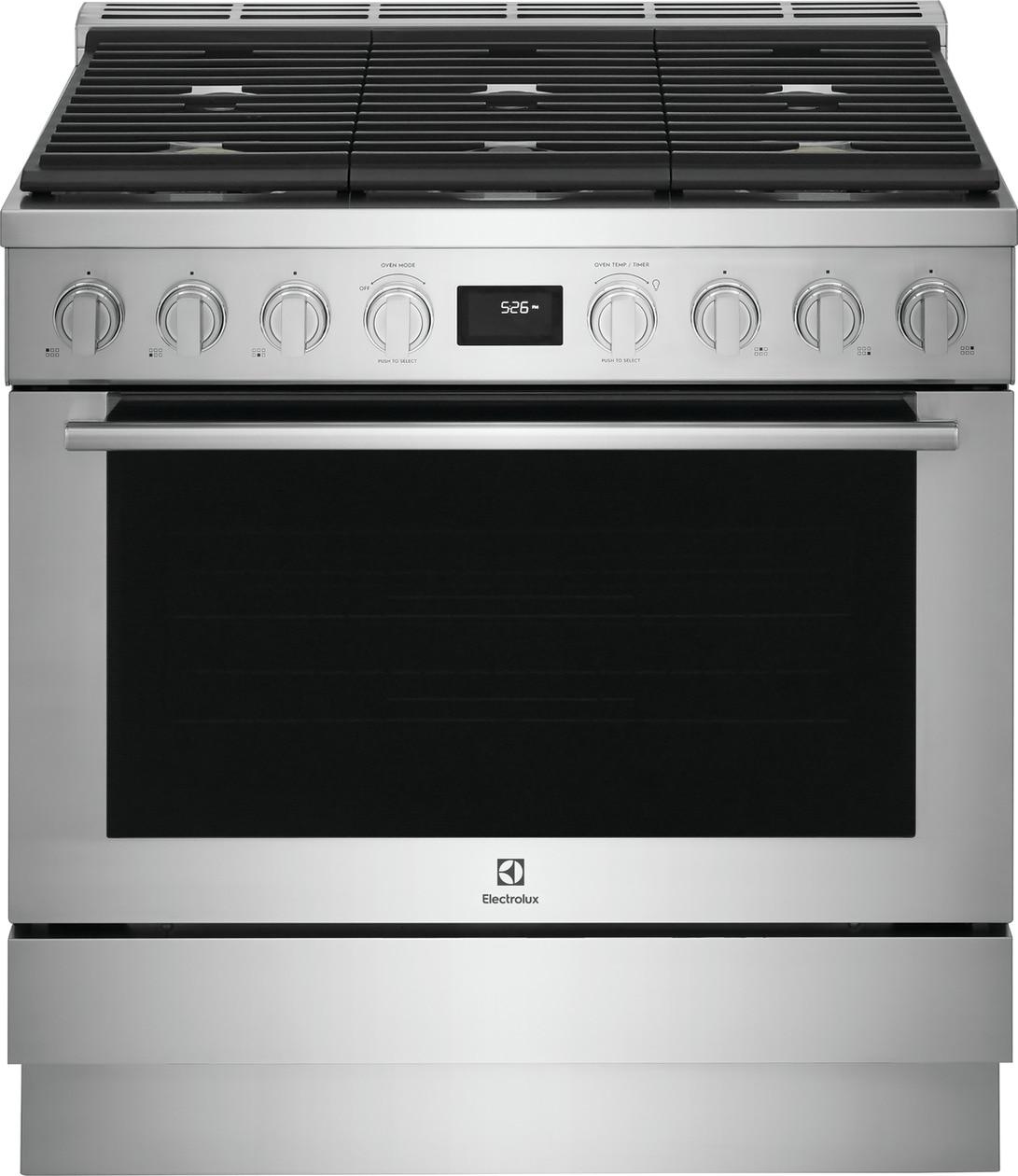Electrolux ECFD3668AS 36" Dual-Fuel Freestanding Range