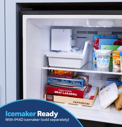 GPS19KYZFS GE 19 Cu. Ft. Garage Ready Top-Freezer Refrigerator