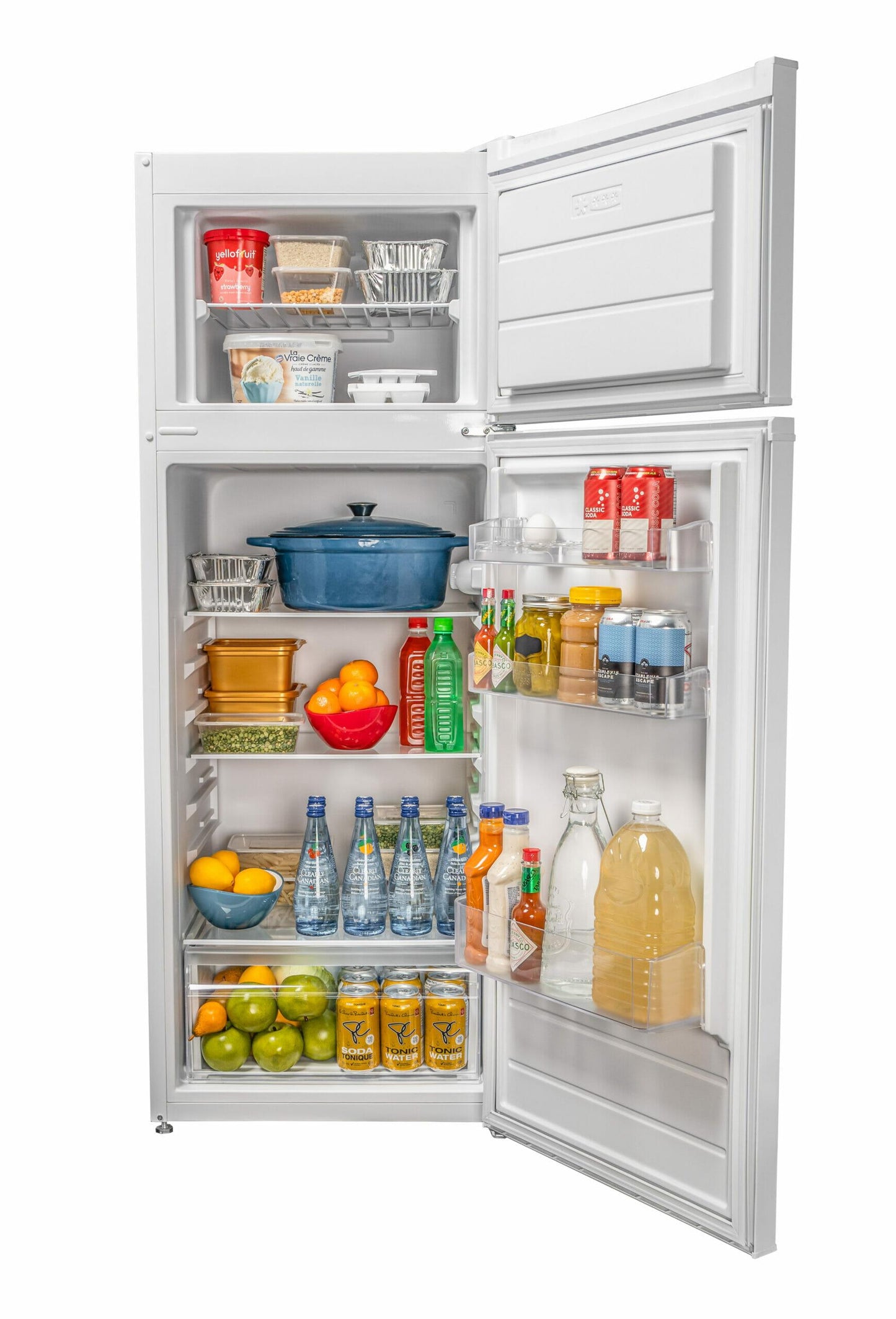 DPF074V1WDB6 Danby 7.4 cu. ft. Apartment Size Fridge Top Mount in White