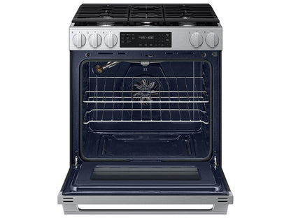 Samsung NSG70H60SR Bespoke Smart Slide-in Gas Range Pro Style Design  Air Fry Max  Precision Knobs