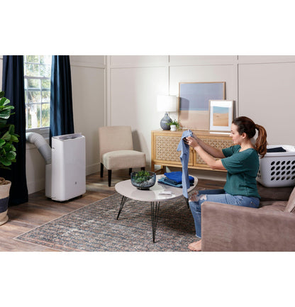 APLS10WWB GE® 10,000 BTU Class Smart Portable Air Conditioner for Medium Rooms up to 450 sq ft. (10,400 BTU DOE)