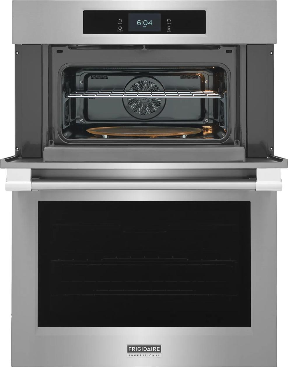 Frigidaire PCWM3085AF 30" Microwave Combination Wall Oven with Stone-Baked Pizza Mode