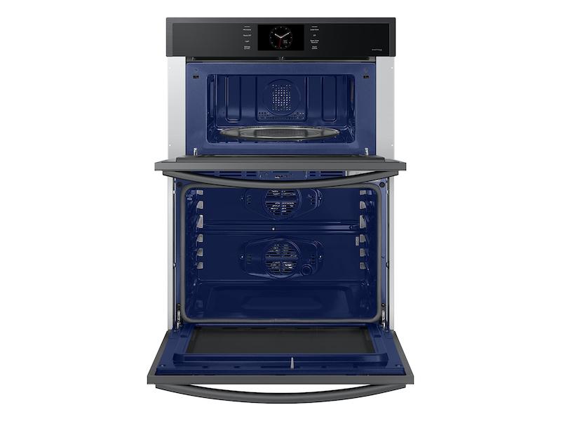 Samsung NQ70CG600DMTAA 30" Microwave Combination Wall Oven with Steam Cook in Matte Black
