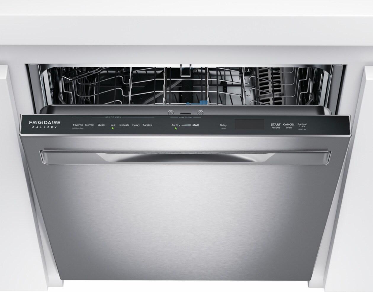 Frigidaire GDSP4715AF 24" Stainless Steel Tub Built-In Dishwasher with CleanBoost™
