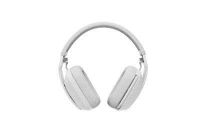 Lg 981001257 Logitech Zone Vibe 100 Wireless Over Ear Headphones, Noise Canceling Microphone, Advanced Multipoint Bluetooth Headset, Off-white