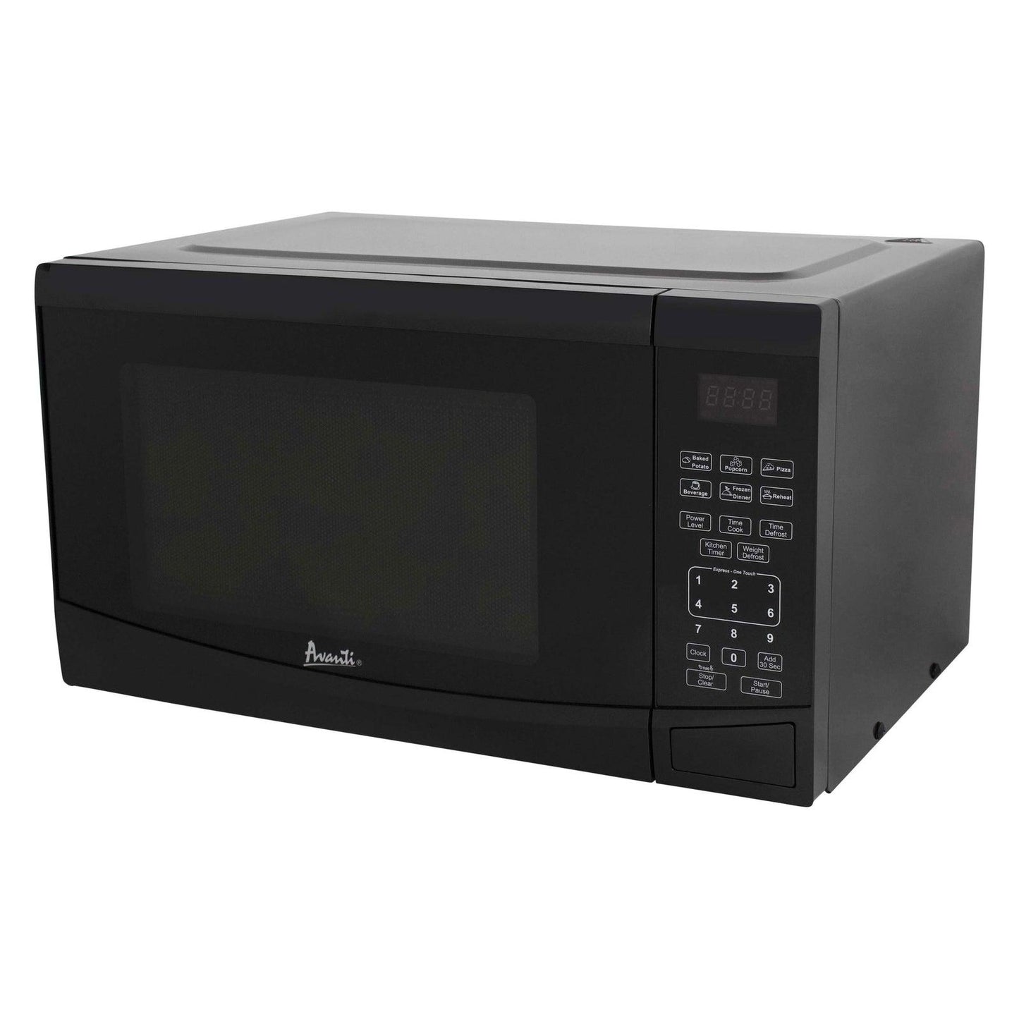 MT09V3S Avanti 0.9 Cu. Ft. Microwave Oven, Digital - Stainless Steel