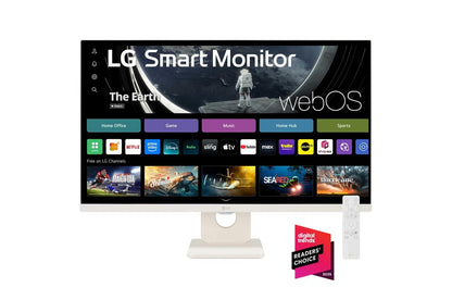 Lg 27U55WSAW 27 Inch FHD IPS 100Hz Smart Monitor with webOS
