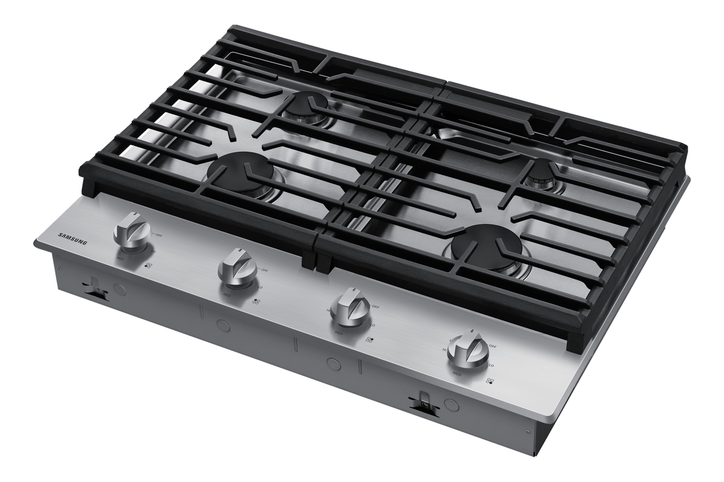 Samsung NA30R5310FS Gas Cooktop Cast Iron Grates  17K BTU Power Burner  30" Width