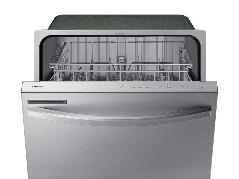 Samsung DW80CG4021SR Dishwasher with Height-Adjustable Rack Fingerprint Resistant  Digital Leak Sensor  53dBA