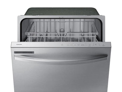 Samsung DW80CG4021SR Dishwasher with Height-Adjustable Rack Fingerprint Resistant  Digital Leak Sensor  53dBA